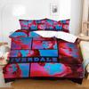 Juego de Ropa de Cama de Tres Piezas de Transformers Dibujos Animados de Superhéroes Estampado Digital 3D Juego de Tres Piezas Ropa de Cama Transfronteriza