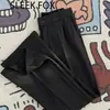 Moda Otoño 2026 Pantalones Rectos de Color Sólido Simples Estilo Coreano High Street Versátiles Sueltos Largos Casuales Tendencia para Hombre