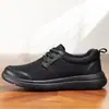 Zapatos de Malla para Hombre de Nuevo Tamaño Grande Transfronterizos, Transpirables y Cómodos Slip-On Perezosos Casuales, Zapatos Ligeros para Caminar al Aire Libre para Hombres