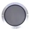 Parrilla para Bocina de 2 a 12 Pulgadas Cubierta de Malla de Hierro Modificación de Coche Protección de Altavoz Anillo Decorativo Cubierta Metálica de Polvo para Audio