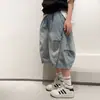 Shorts de Mezclilla para Niños Verano 2026 Nuevo Estilo para Niños Mayores, Shorts de Verano de Cinco Puntos para Niños Modernos