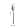 Juego de Cubiertos de Acero Inoxidable con Mango Cuadrado Engrosado, Diseño de Cubo de Agua, Cuatro Piezas Principales: Cuchillo para Bistec, Cuchara Principal para Cena, Tenedor, Cucharita