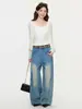Conjunto de Dos Piezas con Parches de Encaje Impresionante para Mujer Primavera 2026 Cárdigan Ligeramente Transparente Top Camisola Sexy