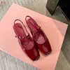 Versión de Piel de Vaca ~ Sandalias Mary Jane Francesas Baotou para Mujer, Correas Versátiles de Hebilla de Una Línea, Zapatos Planos con Suela Plana para Ropa de Trabajo