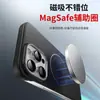 Funda Magnética Sin Marco de Cuero Círculo Fino Adecuada para iPhone 17 Pro Max, Apple 15 Textura de Cuero 14 Cubierta Anti-Caídas