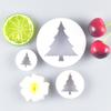 3 Piezas Moldes para Cortar Árbol de Navidad, Set de Moldes Simulados para Galletas, Herramientas para Hornear Pasteles, Suministro Directo del Fabricante, En Stock