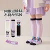 Calcetines largos para niñas, versión coreana, lindos dibujos animados Sanrio, calcetines de algodón de malla fina para primavera/verano para niñas y bebés