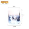 Tiktok coisas boas recomendo copo de ovo de vidro de cristal copo de suco doméstico copo de dia dos namorados presente Starry Sky vidro atacado