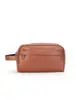 2025 Nueva Bolsa de Mano Trendy para Hombre Estilo Coreano, Bolso de Mano para Hombre, Bolso de Muñeca de Cuero Suave, Bolso de Mano a la Moda, Bolsa para Teléfono Móvil