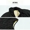 2026 Fábrica de Origem Inverno Fleece Ultrassônico Forrado Colete Quente Moda Casual Masculino Sem Mangas Atacado