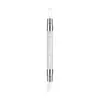 Caneta de silicone para nail art com ponta dupla, pacote único, caneta pressionadora de adesivo para pintar e aplicar pó de espelho mágico, fabricante