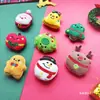 Nueva Decoración Navideña Muñeco de Peluche Accesorios Diseño Original Muñeco de Nieve Alce Cascabel Broche Zapato Calcetines E18