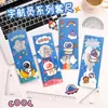 Set de Cuatro Piezas de Reglas de Astronauta de Dibujos Animados, Herramientas de Medición y Dibujo Antideslizantes para Estudiantes, Regla de Triángulo para Estudiantes, Regla para Exámenes