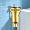 Grifo para Lavadora Anticaída Válvula de Parada Automática de Agua Válvula de Cierre de Agua Doméstica Clip en Accesorios de Interruptor de 4 Puntos