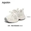 Zapatos de Padre con Suela Gruesa Aogu Shi Deng para Mujer 2026 Nuevos Verano Otoño Malla Retro Suela Suave Deportivos Casuales Zapatos para Mujer