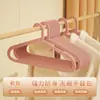 Perchas de Plástico para Ropa de Casa, Ahorro de Espacio, Tendederos Multifuncionales, Perchas Gruesas y Reforzadas de Hombro Ancho que No Dejan Marca para Pantalones
