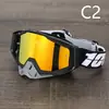 26 novos modelos de óculos off-road multicoloridos para pilotagem de motocicleta, à prova de poeira, podem ser usados com capacete, disponíveis em opções de lentes coloridas
