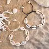 2026 Estilo Férias no Oceano Pulseira de Estrela do Mar e Concha Pulseira com Estampa de Margarida Arco-Íris Atacado Transfronteiriço Tendência