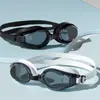 Gafas de Natación Transfronterizas para Adultos, Marco Grande, Alta Definición, Impermeables, Antivaho, Gafas de Buceo Profesionales para Hombres y Mujeres, Venta Directa y al por Mayor del Fabricante