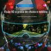 Capacete de carro elétrico de motocicleta à prova de chuva filme antiembaçante lente de tampa de equitação filme à prova d'água remendo antiembaçante Universal
