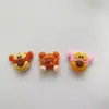 Combinação de Animais de Desenho Urso Morango Bunda diy Acessórios de Headwear Gota de Gel Resina Capa de Celular Material de Cola Cremosa