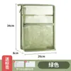 Bolsa de Trama em L para Tutoria, Bolsa de Documentos de Nylon de Três Camadas, Bolsa para Matérias com Abertura Grande, Bolsa para Armazenamento de Informações de Alunos, Bolsa com Zíper