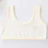 Ropa interior para niñas, período de desarrollo, chaleco para niñas grandes, para estudiantes de primaria, sujetador de algodón puro para niñas adolescentes.