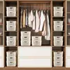 Cesta de Almacenamiento Misceláneo, Caja de Almacenamiento de Snacks y Juguetes, Cesta de Cocina, Caja de Almacenamiento de Plástico de Escritorio para Dormitorio, Caja de Almacenamiento de Ropa