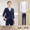 Traje Profesional para Estudiantes Universitarios Transfronterizos Traje Vestido Formal Traje de Chaleco para Mujer Ropa de Trabajo de Manga Larga para Hombres y Mujeres Ocasiones Formales 4S