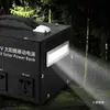 Sistema Generador Solar Hogar Juego Completo 220v Generación de Energía Fotovoltaica Suministro de Energía Móvil para Exteriores Batería de Litio Batería de Almacenamiento