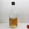 Botella de vino de hielo de 500 ml botella de vidrio roscada botella de vino blanco botella de vino tinto botella de vino espumoso botella de vino casero