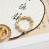 Atacado Pulseira de Cerâmica Jingdezhen Pulseira Que Não Desbota Feminina Alto Padrão Novo Estilo Chinês Versátil Estilo Nacional Pulseira de Joia