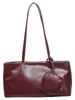 Comercio exterior Oh enviar bolso de hombro único de cuero encerado para mujer bolso nuevo elegante de alta gama para el trabajo bolso de mano para salir bolso de axila
