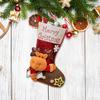 Calcetín Navideño Grande 3D Transfronterizo Bolsa de Regalo Bolsa para Dulces Bolsa de Regalo Tipo Calcetín Decoración Festiva