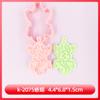 Molde para Galletas Serie Animales Aztecas Molde para Galletas Dibujos Animados 3D Galletas Impresas Simuladas de Arcilla DIY