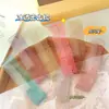 Bonito peine de cojín de aire de colores macarrón, mini peine de masaje portátil, suave y adorable, con espejo integrado, peine portátil para niñas