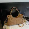 Bolso Nicho Estilo Coreano para Mujer 2026 Nuevo Otoño e Invierno Gran Capacidad Bolso de Mano para Viaje Bolso Bandolera Versátil Retro