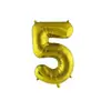 Globos Digitales de Papel de Aluminio Tamaño Mediano Versión Americana de 32 pulgadas, Dorado, Plateado, Oro Rosa Degradado Globos Digitales de Papel de Aluminio Al Por Mayor