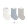 25 Pares de Meias de Bebê para Primavera e Outono, Meias de Algodão Classe A para Recém-Nascidos, Meias de Bebê Sem Costura com Barra Solta, Meias Infantis Sem Costura com Barra Solta para Crianças