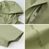 Chaqueta Deportiva Exterior Lulu para Hombre Otoño Delgada con Cremallera y Capucha Tejida Secado Rápido Casual Cortavientos Ropa Deportiva