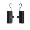 Nueva cápsula de carga rápida transfronteriza KC, cargador portátil con mini cinturón, 5000 mAh