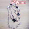 Porta vacío bañado en plata 925 para manualidades, Pulsera de cobre puro hecha a medida, Porta vacío para pulsera bañado en oro blanco, Procesamiento de incrustación de piedras preciosas