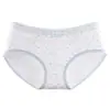 Ropa Interior de Algodón Puro para Mujer Estilo Nuevo 2026, Refuerzo 100% Algodón, Cómoda y Transpirable, Estampada con Costuras de Color Contrastante, Bragas Dulces para Niñas