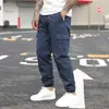 Nuevos pantalones de trabajo transfronterizos para hombre, nuevos pantalones largos de trabajo Amazon multibolsillo, pantalones jogger casuales de moda
