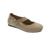Sapatos Mary Jane Femininos Retro com Fivela Única 2026 Outono Fosco Solado Macio Fundo Plano Versátil para o Dia a Dia Birkenstock Sapatilhas Baixas