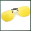 Óculos de Sol Clip-On para Homens e Mulheres, Lentes Polarizadas que Mudam de Cor, Óculos para Dirigir, Óculos de Sol Flip-Up Anti-UV