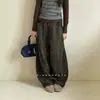 Pantalones de Chicas Little Red Fish con Estampado de Leopardo Ropa de Otoño 2026 Nueva Ropa para Padres e Hijos Pantalones Casuales de Otoño Ropa para Niños Pantalones Largos Sueltos