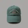 Gorra de Béisbol Retro Estilo Coreano para Mujer 2025 Nueva Otoño e Invierno Casual Versátil Calle Bordada con Letras Gorra de Pico para Hombre