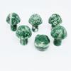 Pedra Natural Transfronteiriça 2cm Ornamentos de Cogumelo Mini Cogumelo Pequeno Ágata Artesanato Micro Paisagem Decorações de Cristal