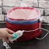 Touca para máscara capilar caseira touca aquecida touca para banho de óleo touca de aquecimento elétrico touca para cuidados com os cabelos touca de cuidados para salão de beleza touca de aquecimento elétrico
